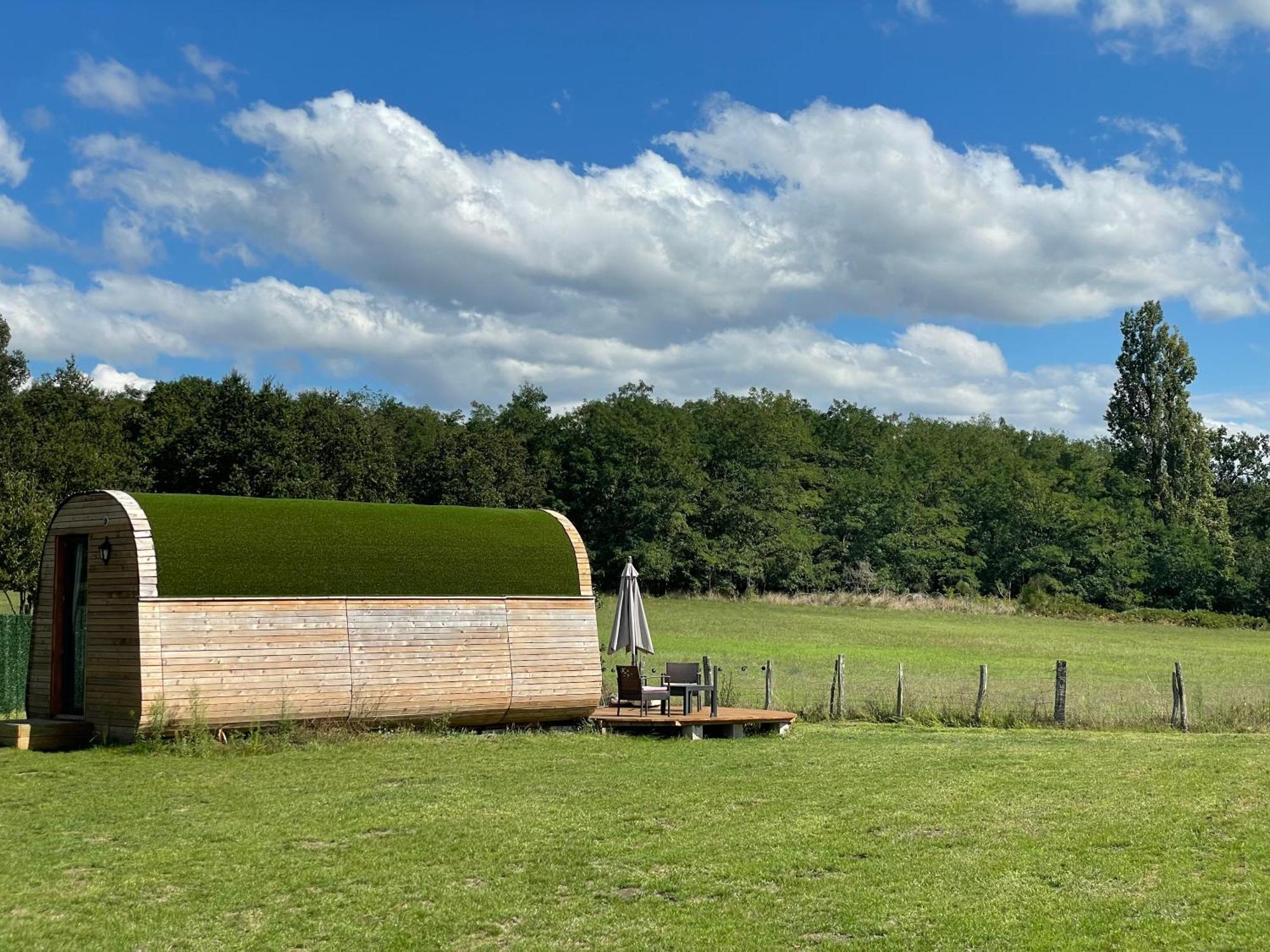 Logement Insolite : La Ruche Verte Monts-sur-Guesnes Bagian luar foto